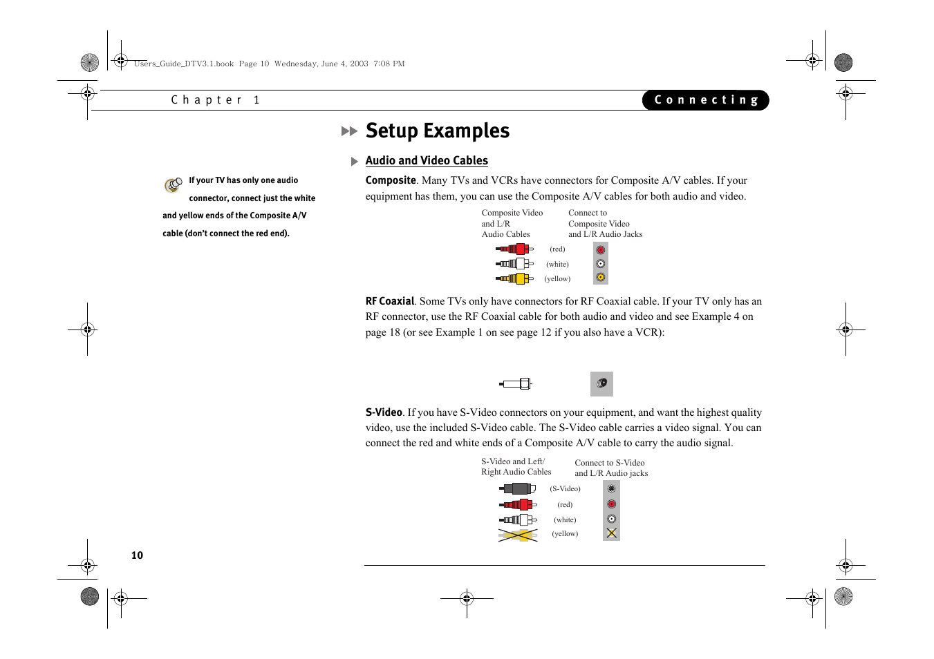 Setup examples | Samsung SIR-S4080R User Manual | Page 19 / 175