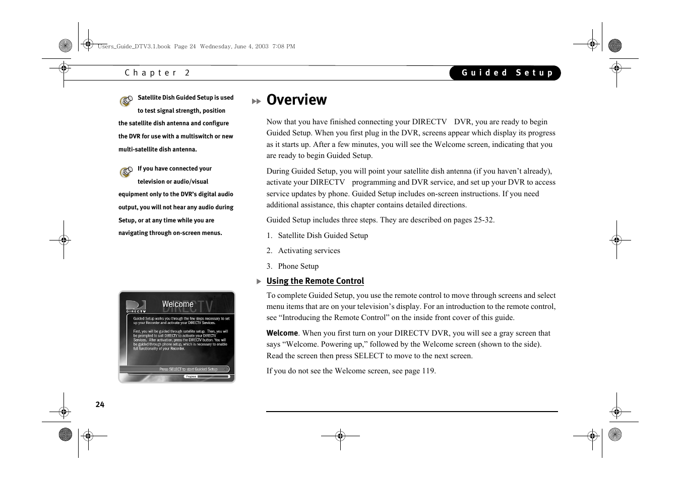 Overview | Samsung SIR-S4080R User Manual | Page 33 / 175
