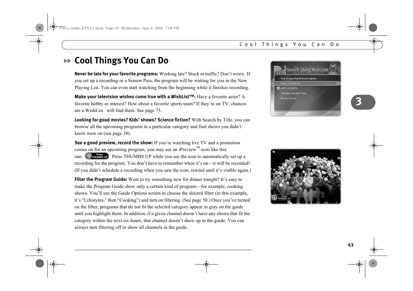 Cool things you can do | Samsung SIR-S4080R User Manual | Page 52 / 175