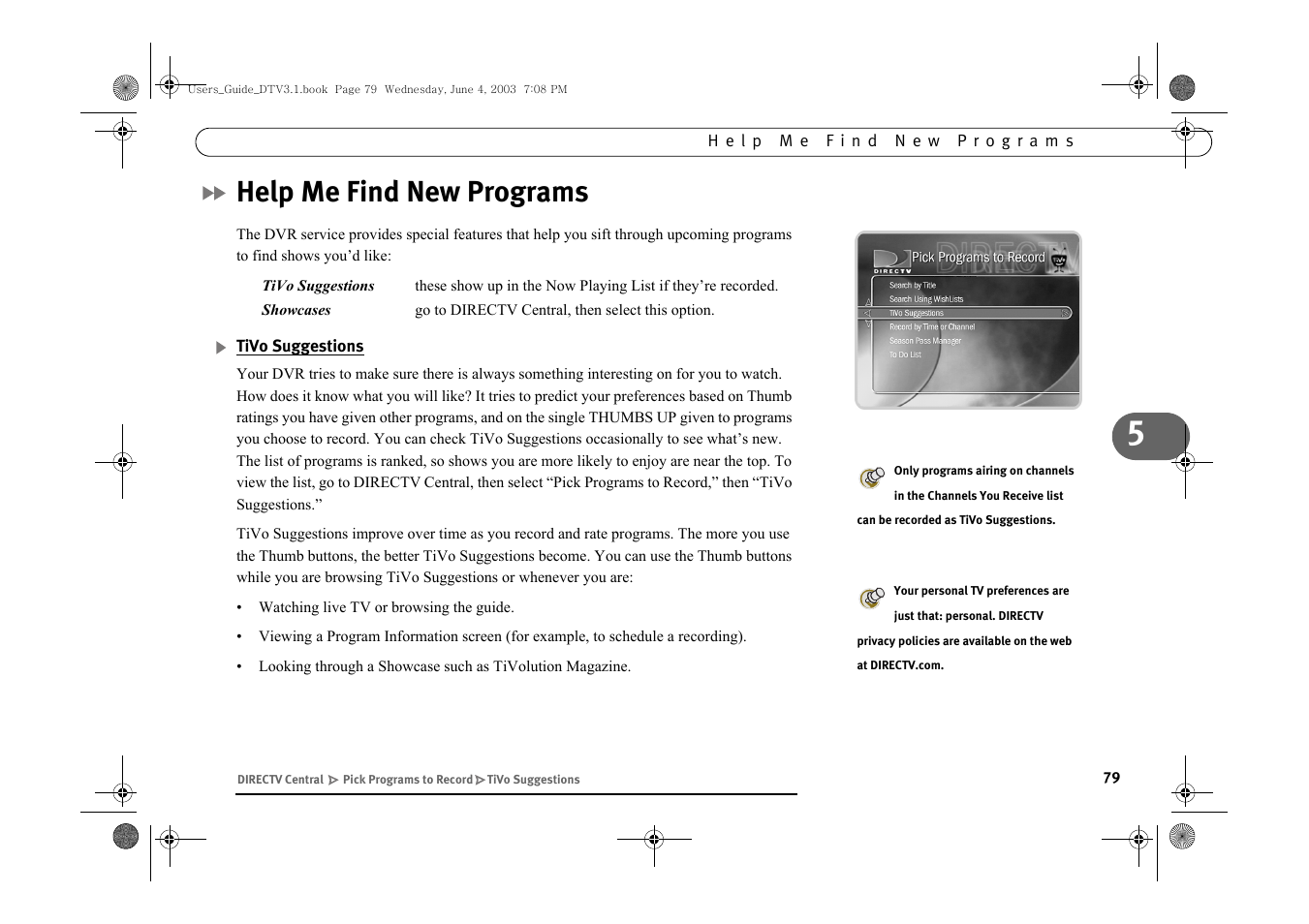 Help me find new programs | Samsung SIR-S4080R User Manual | Page 88 / 175