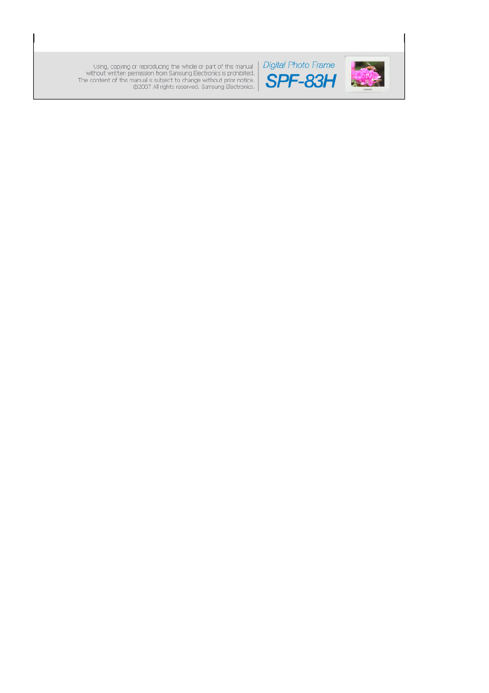 Samsung SPF-83H User Manual | Page 19 / 27