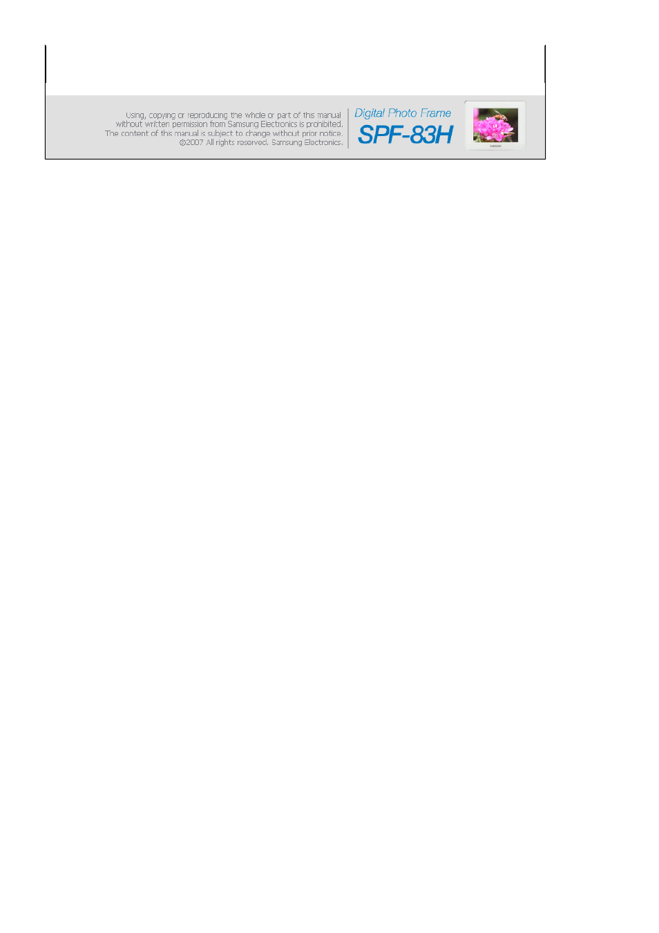 Samsung SPF-83H User Manual | Page 27 / 27