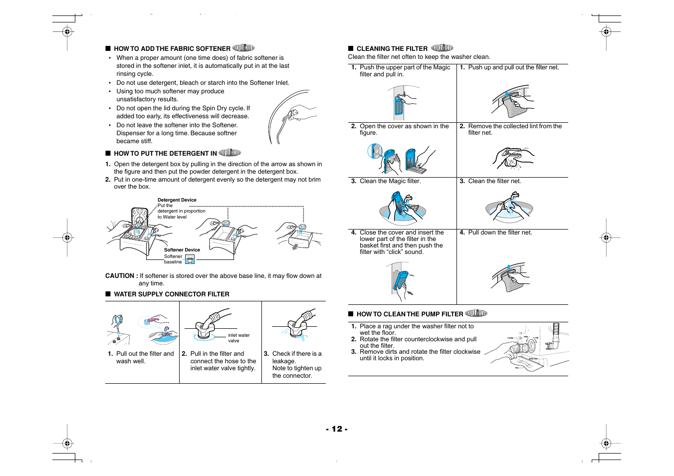 Samsung Washing Maching User Manual | Page 12 / 14