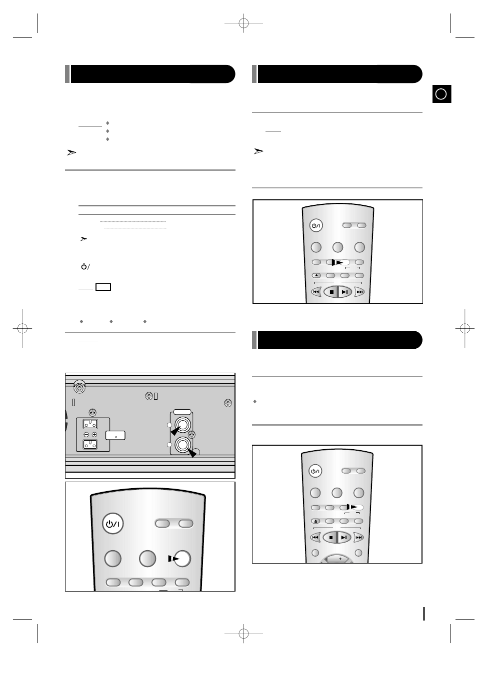 Connecting to an external source, Viewing the various functions on your system, Adjusting the brightness of the lcd display | Samsung EV-1S User Manual | Page 9 / 23