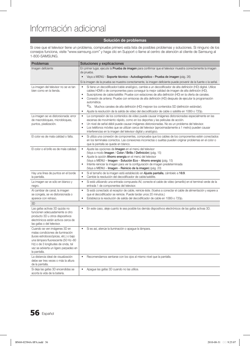 Información adicional | Samsung 750 User Manual | Page 116 / 184
