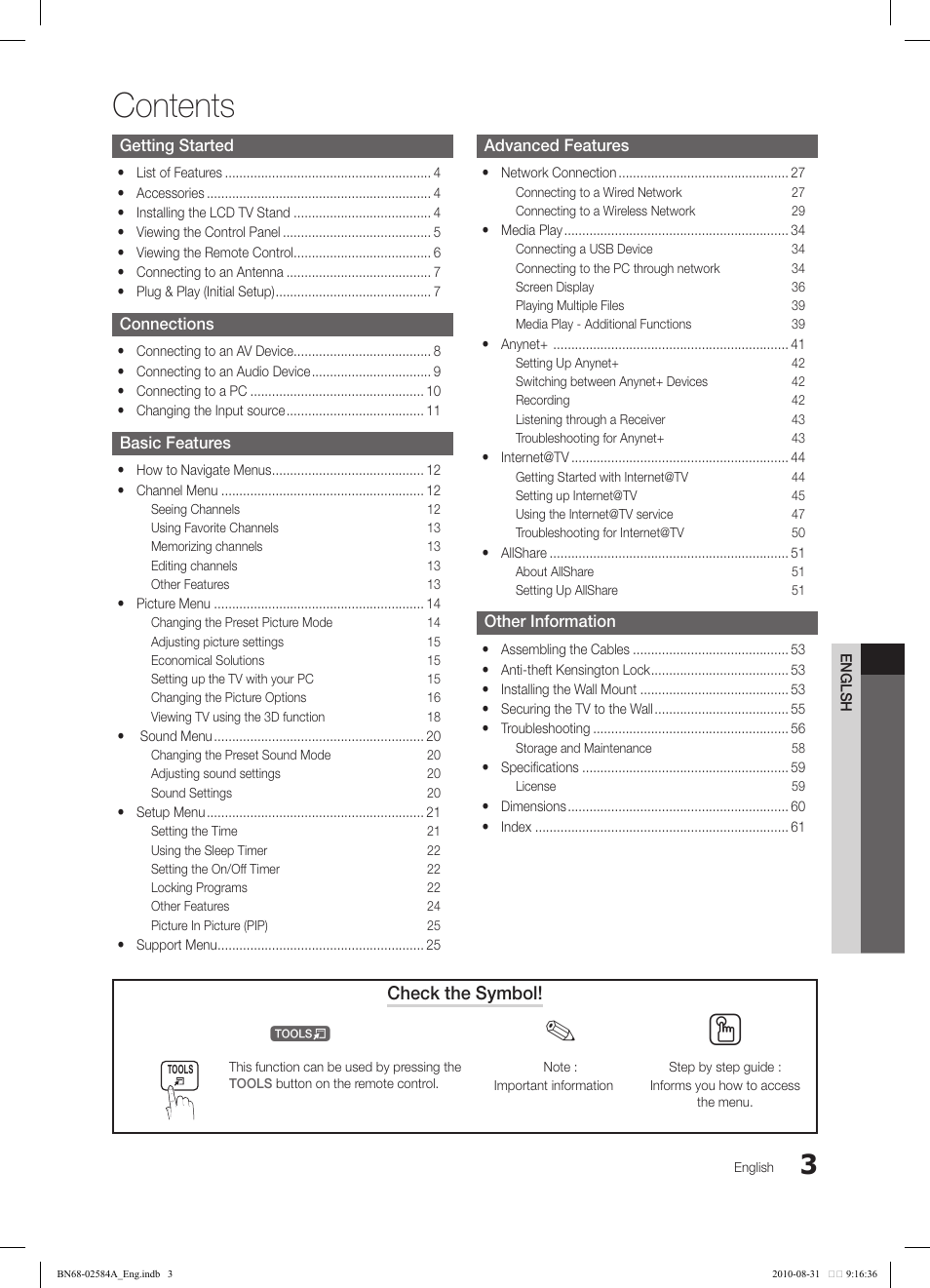 Samsung 750 User Manual | Page 3 / 184