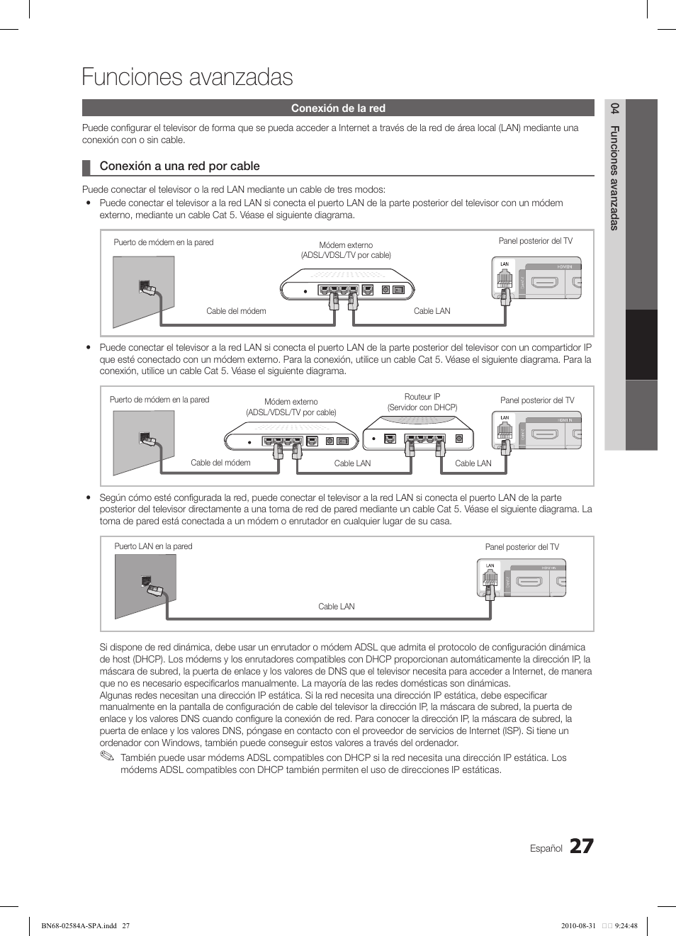 Funciones avanzadas | Samsung 750 User Manual | Page 87 / 184