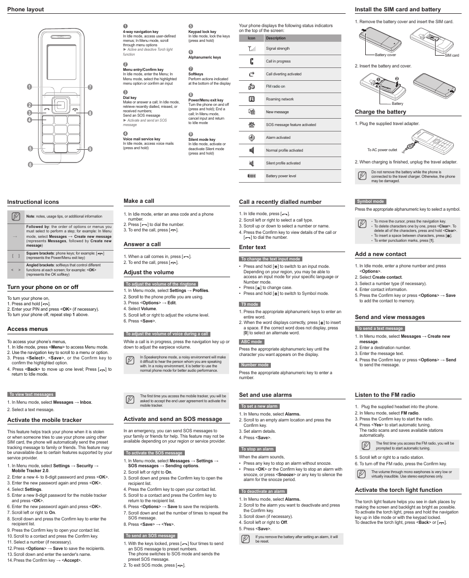 Samsung E1125 User Manual | Page 2 / 2