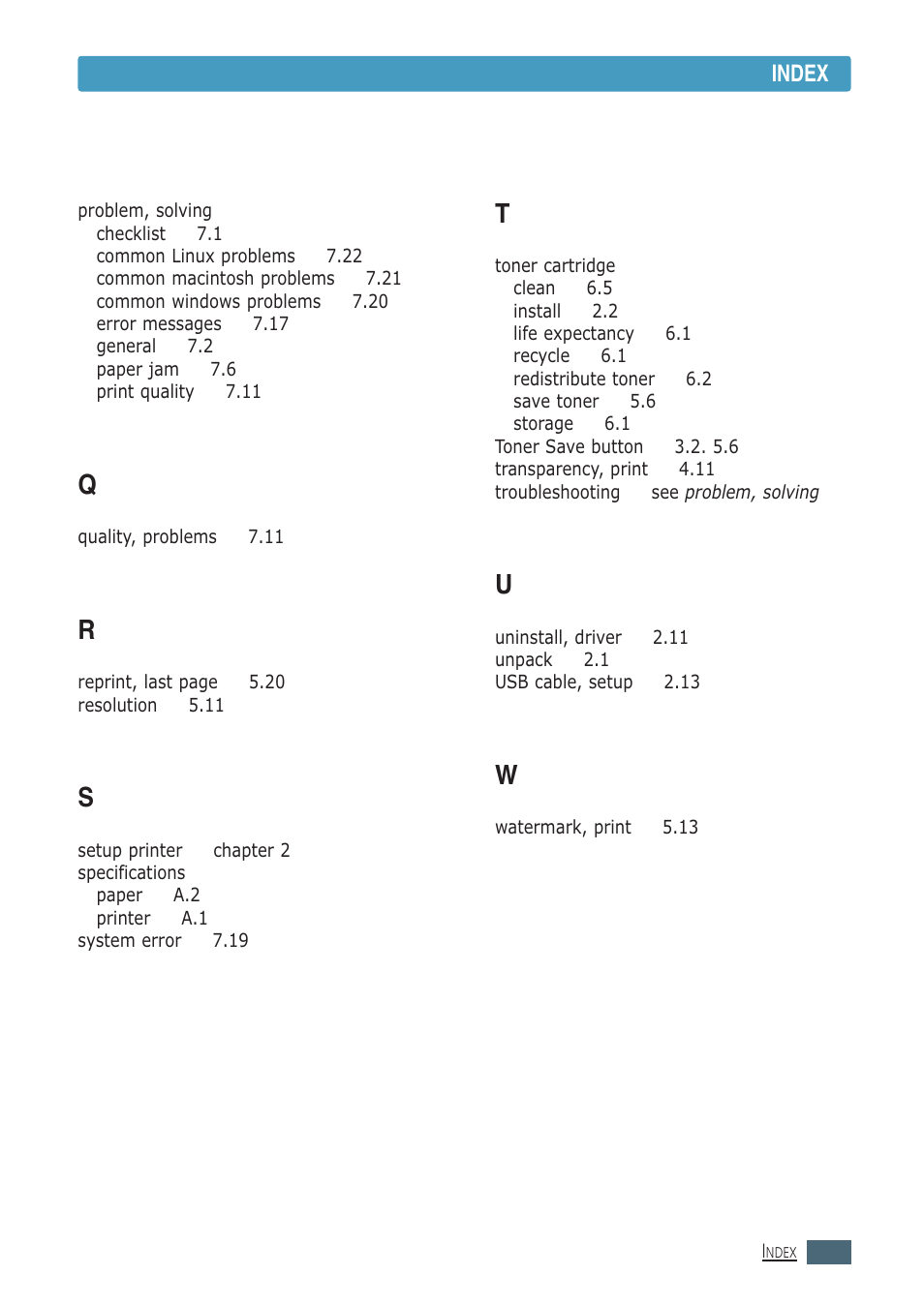 Samsung ML-1430 User Manual | Page 142 / 143