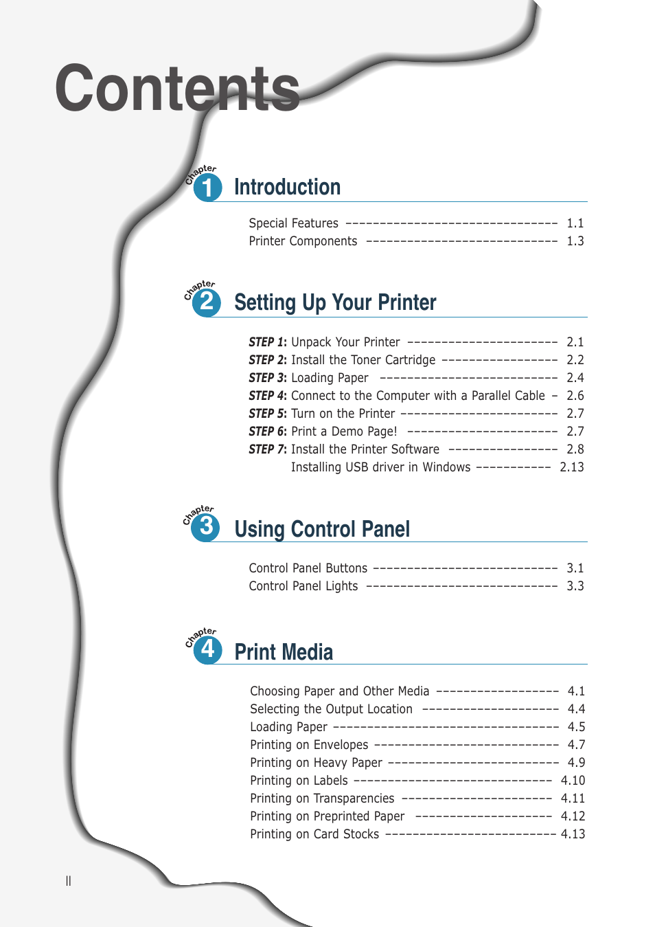 Samsung ML-1430 User Manual | Page 3 / 143