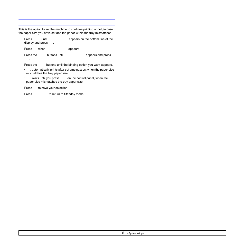 Auto continue | Samsung SCX-6322DN User Manual | Page 21 / 148