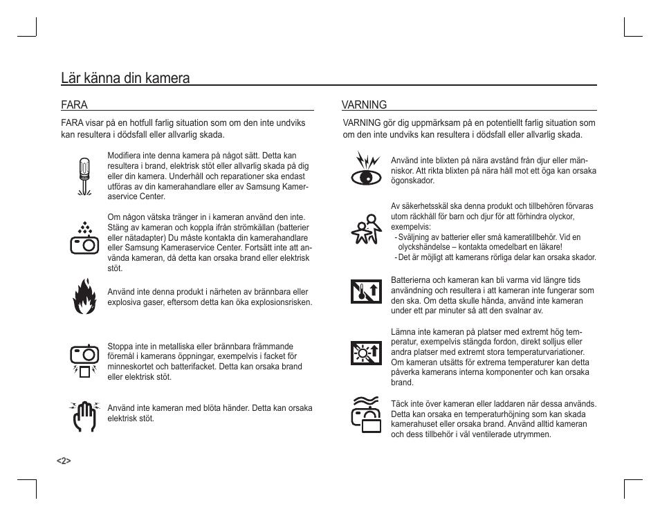 Lär känna din kamera | Samsung D860 User Manual | Page 51 / 98