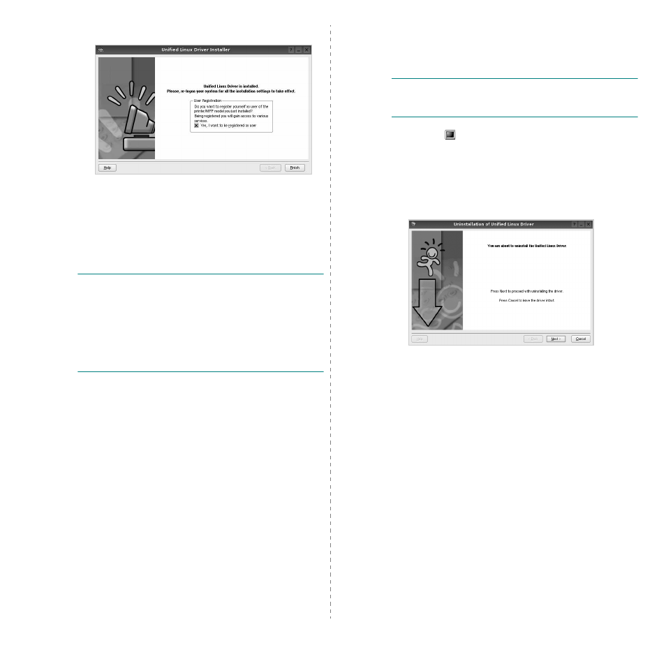 Uninstalling the unified linux driver | Samsung CLX-3175FN User Manual | Page 203 / 218