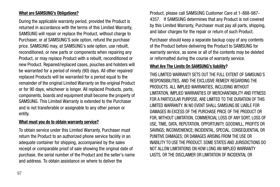 Samsung DFX-5000 User Manual | Page 100 / 112