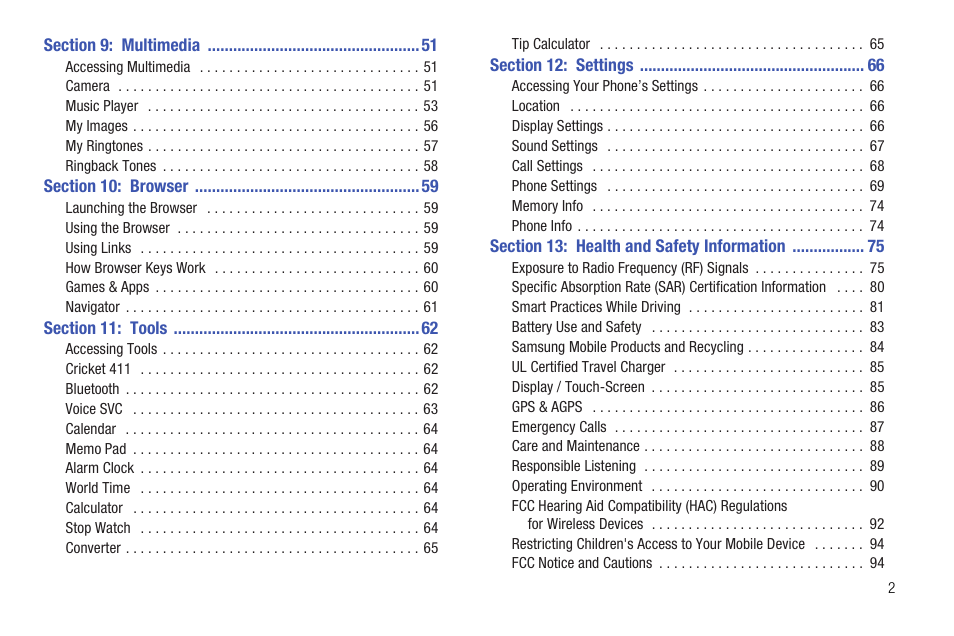 Samsung DFX-5000 User Manual | Page 5 / 112