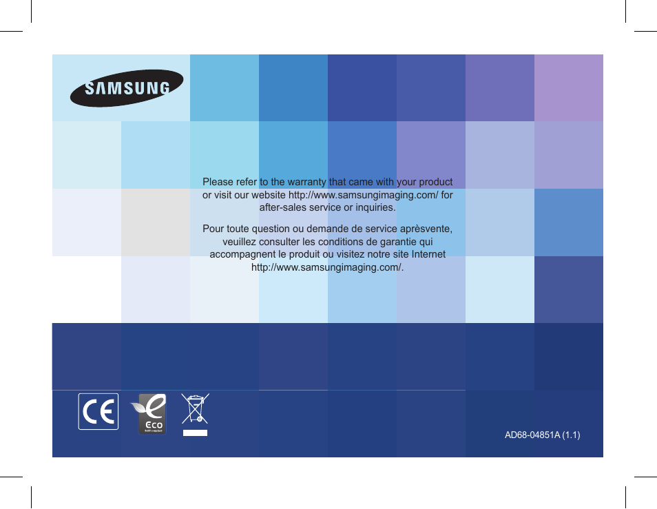 Samsung AD68-04851A User Manual | Page 44 / 44