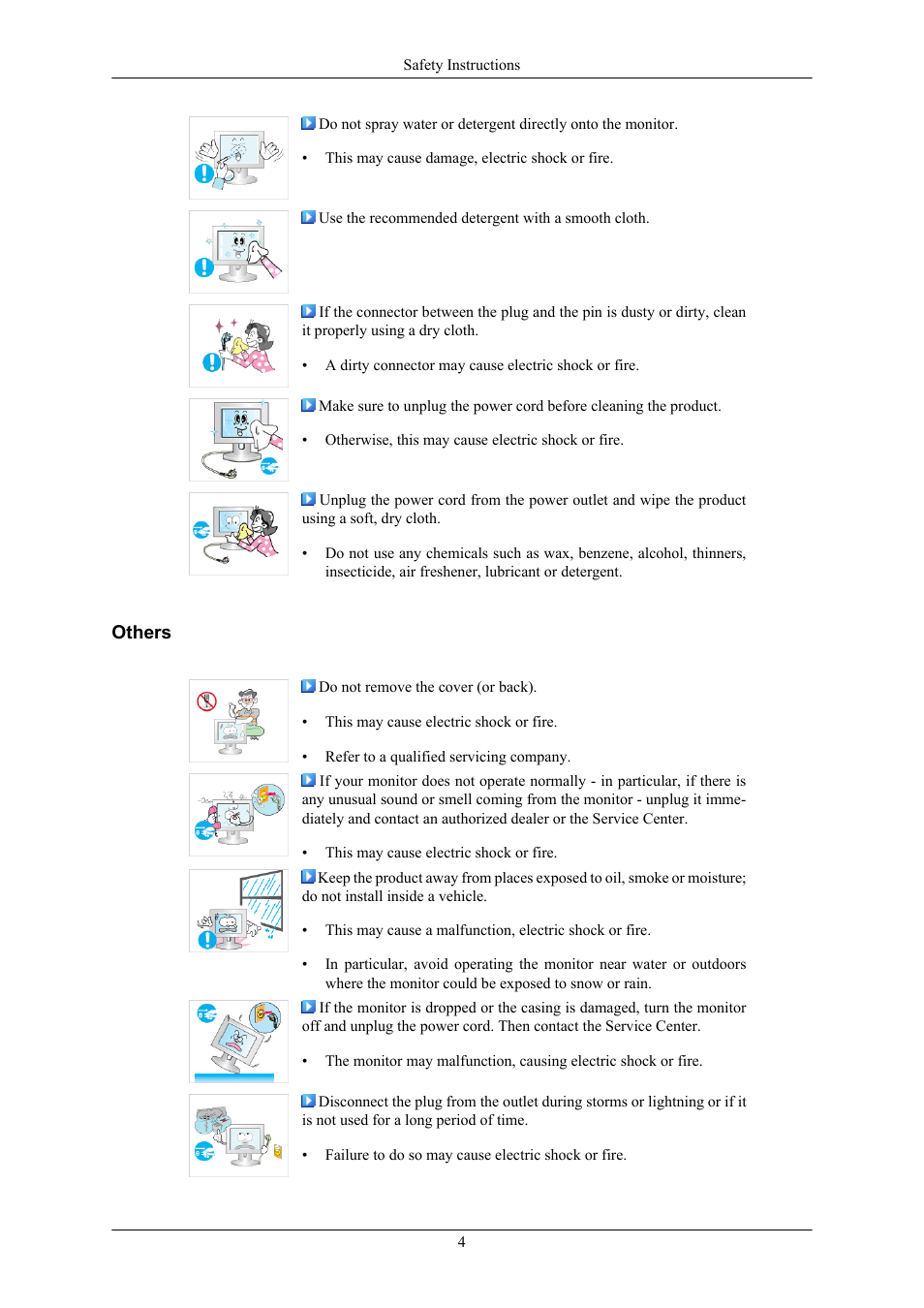 Others | Samsung 2043WM User Manual | Page 5 / 74