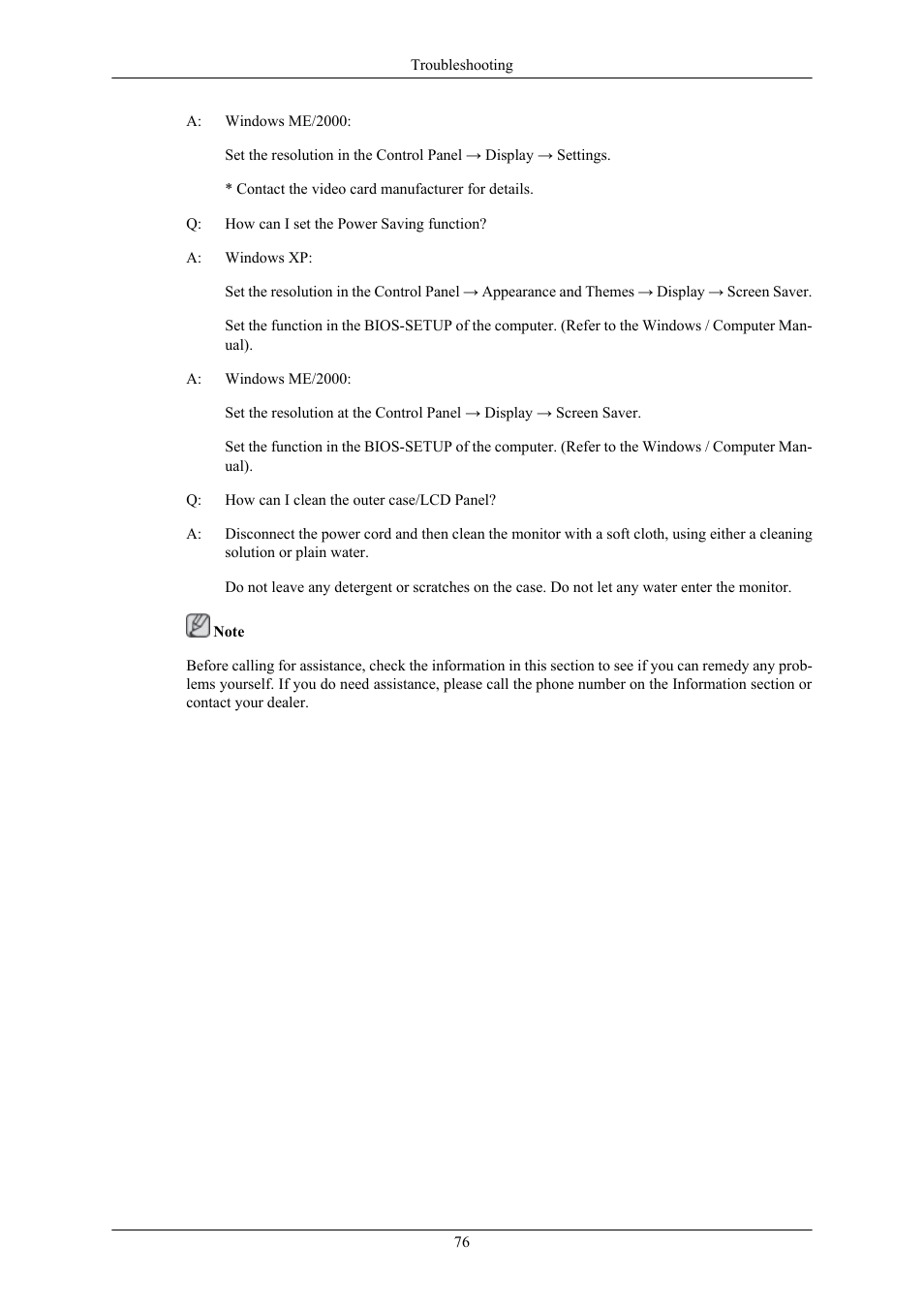 Samsung 2263UW User Manual | Page 77 / 88