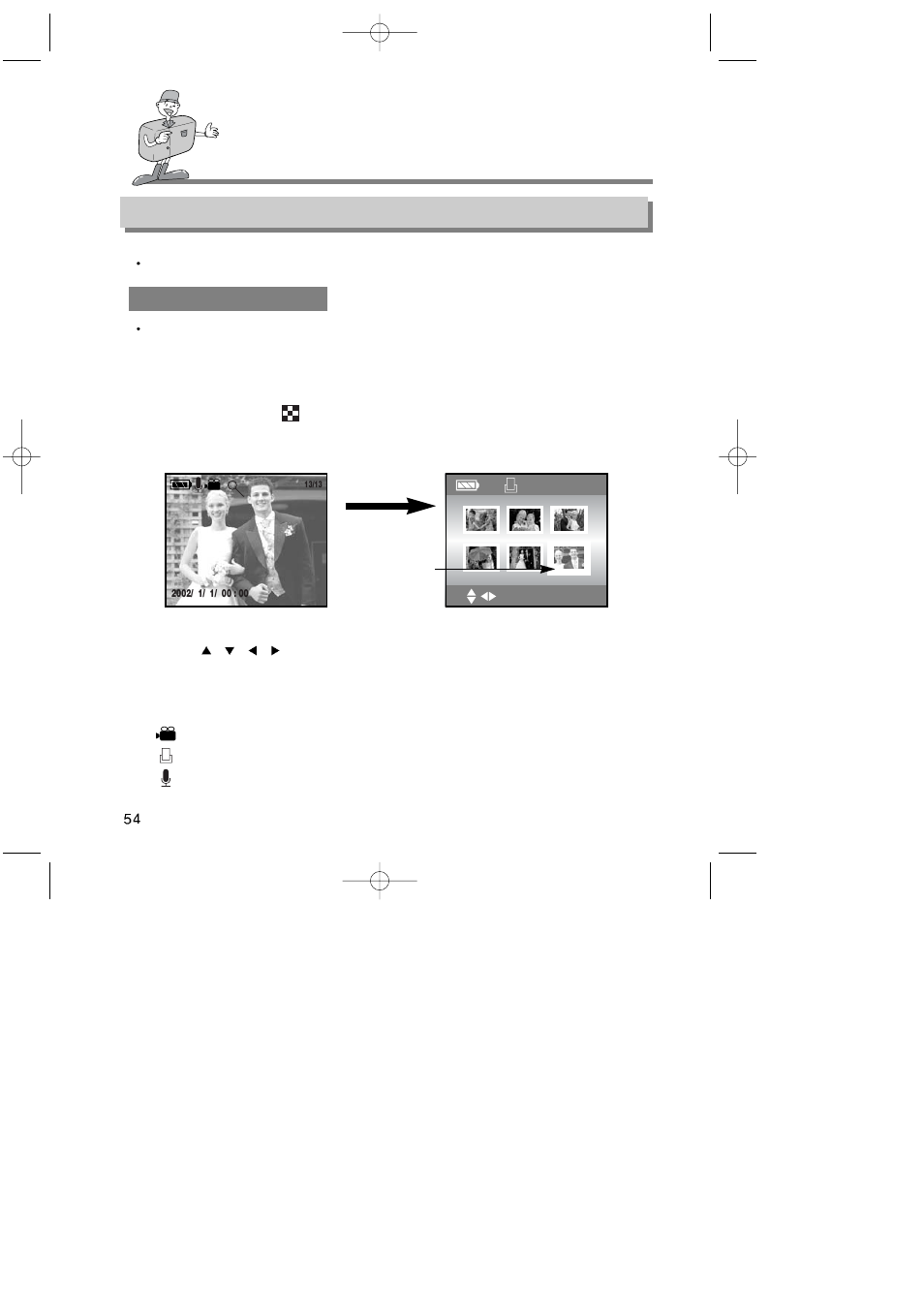 Setting up play back functions | Samsung 6806-1247 User Manual | Page 55 / 120