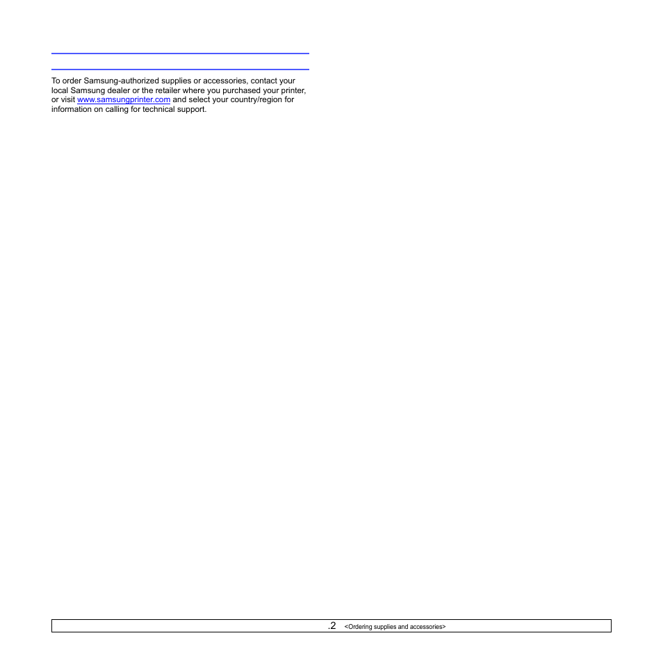 How to purchase | Samsung ML-4050N User Manual | Page 38 / 111
