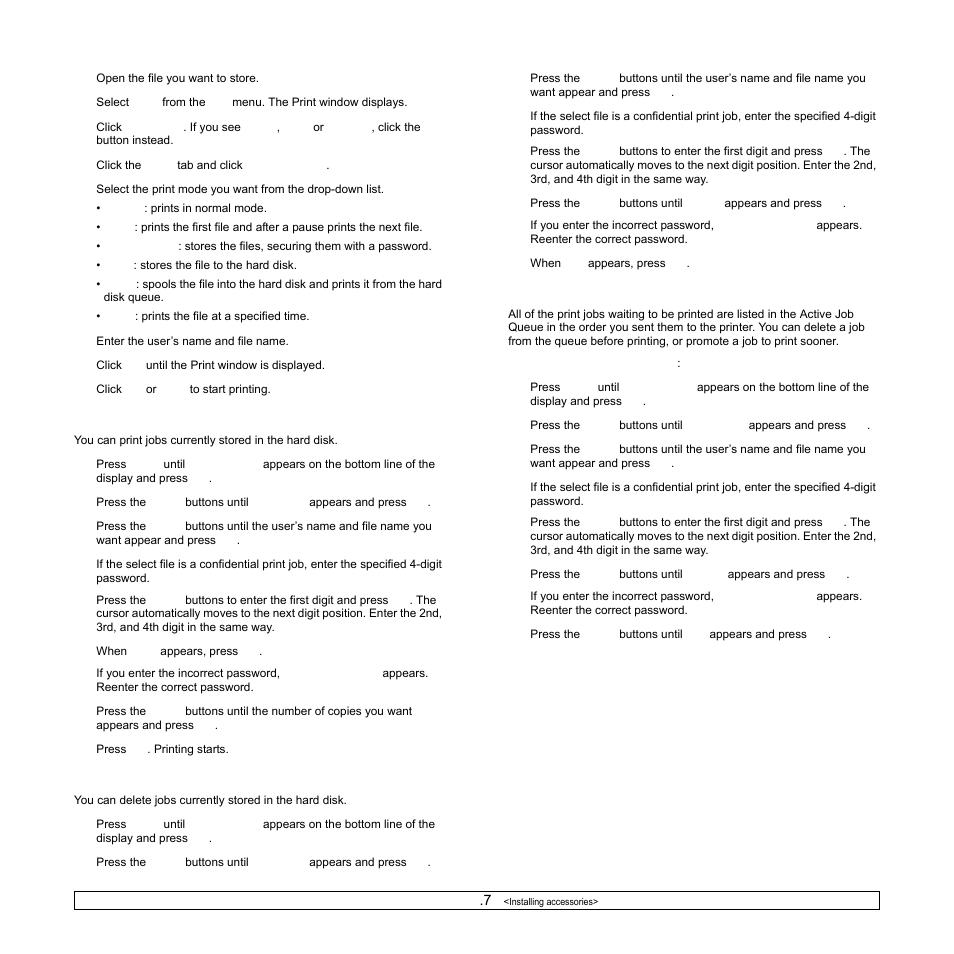 Age 10.7.), Ge 10.7 | Samsung ML-4050N User Manual | Page 65 / 111