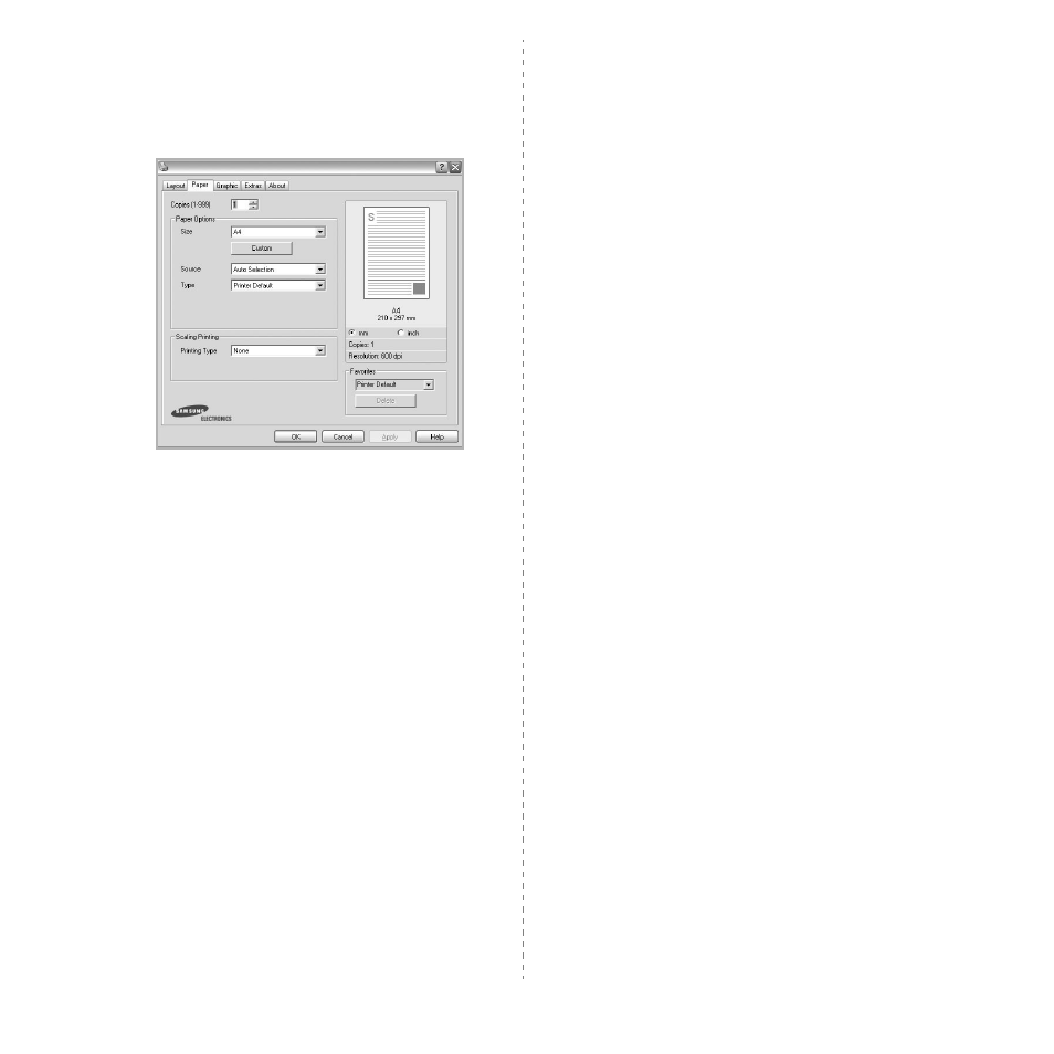 Paper tab | Samsung ML-4050N User Manual | Page 85 / 111