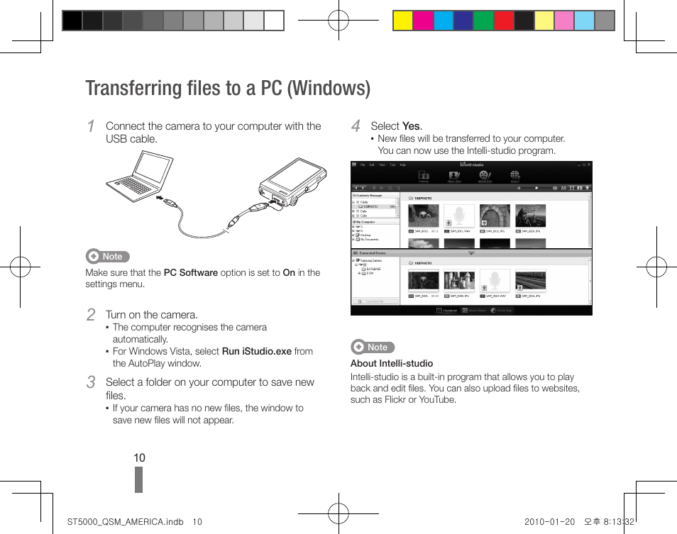 Transferring files to a pc (windows) | Samsung AD68-04709A User Manual | Page 10 / 32