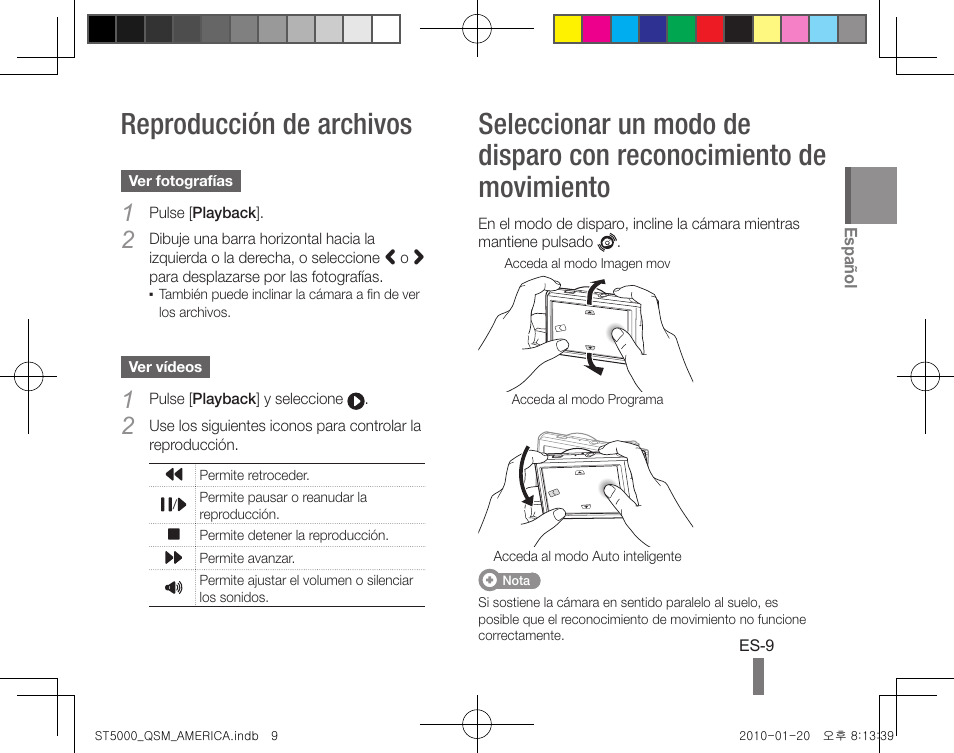 Reproducción de archivos | Samsung AD68-04709A User Manual | Page 19 / 32