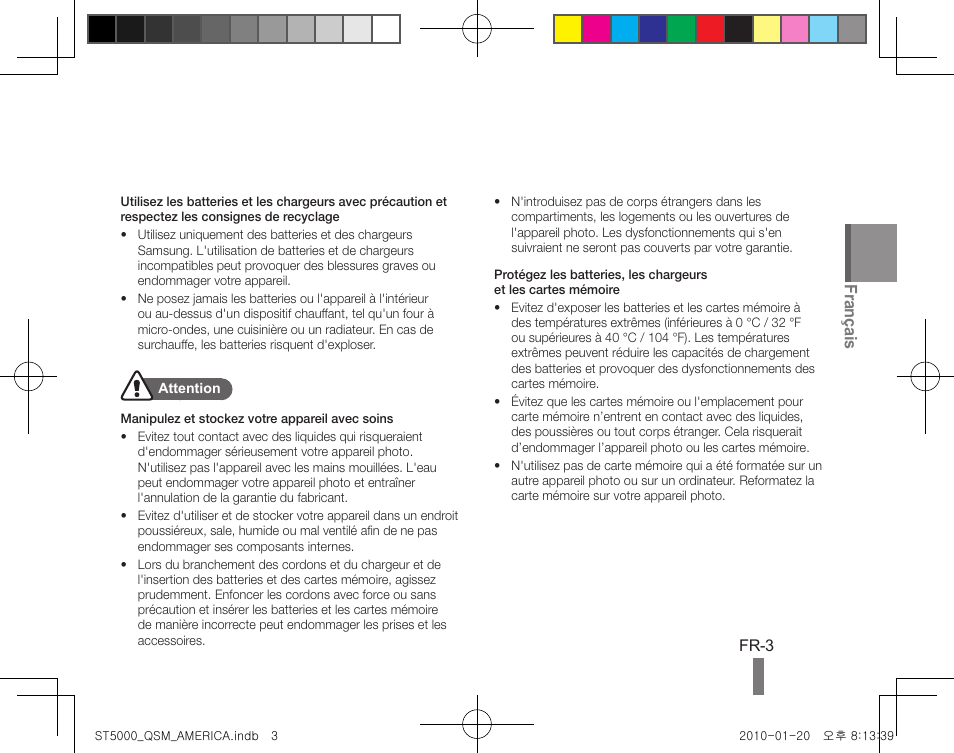 Français | Samsung AD68-04709A User Manual | Page 23 / 32