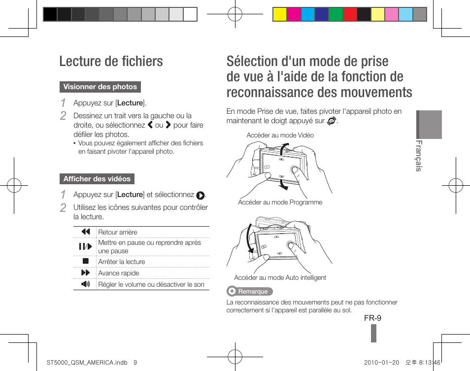 Lecture de fichiers | Samsung AD68-04709A User Manual | Page 29 / 32