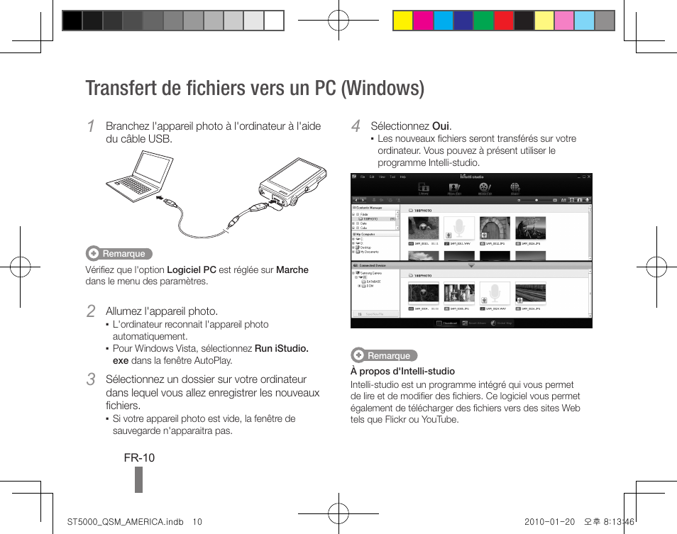 Transfert de fichiers vers un pc (windows) | Samsung AD68-04709A User Manual | Page 30 / 32