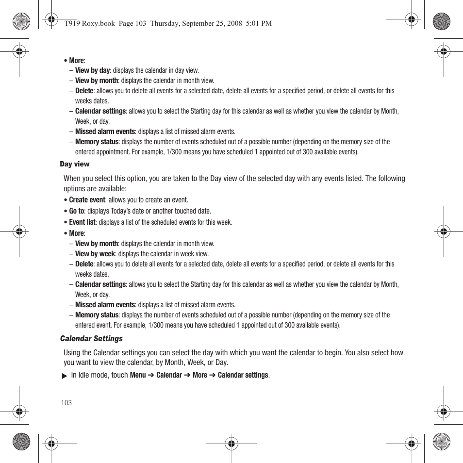 Samsung Behold Series User Manual | Page 106 / 186