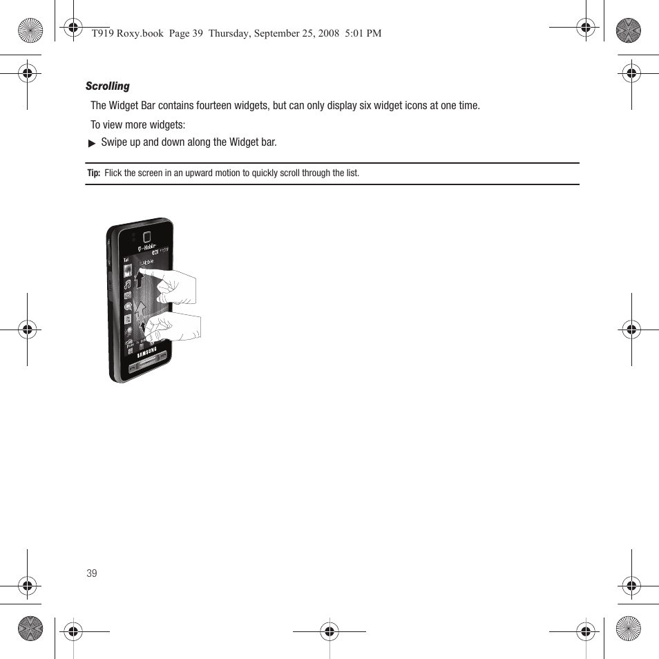 Samsung Behold Series User Manual | Page 42 / 186