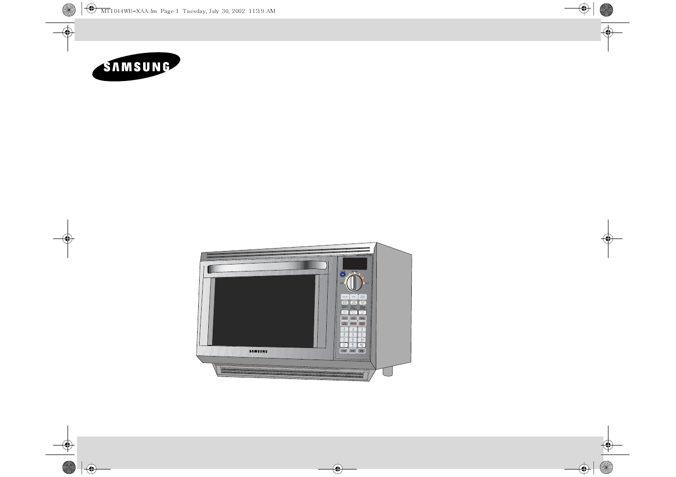 Samsung MT1044WBBB/CB User Manual | 36 pages