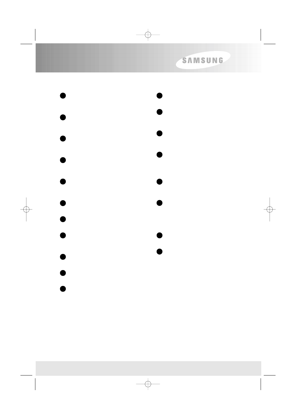 Understanding the remote control unit | Samsung SFT-503 User Manual | Page 7 / 40