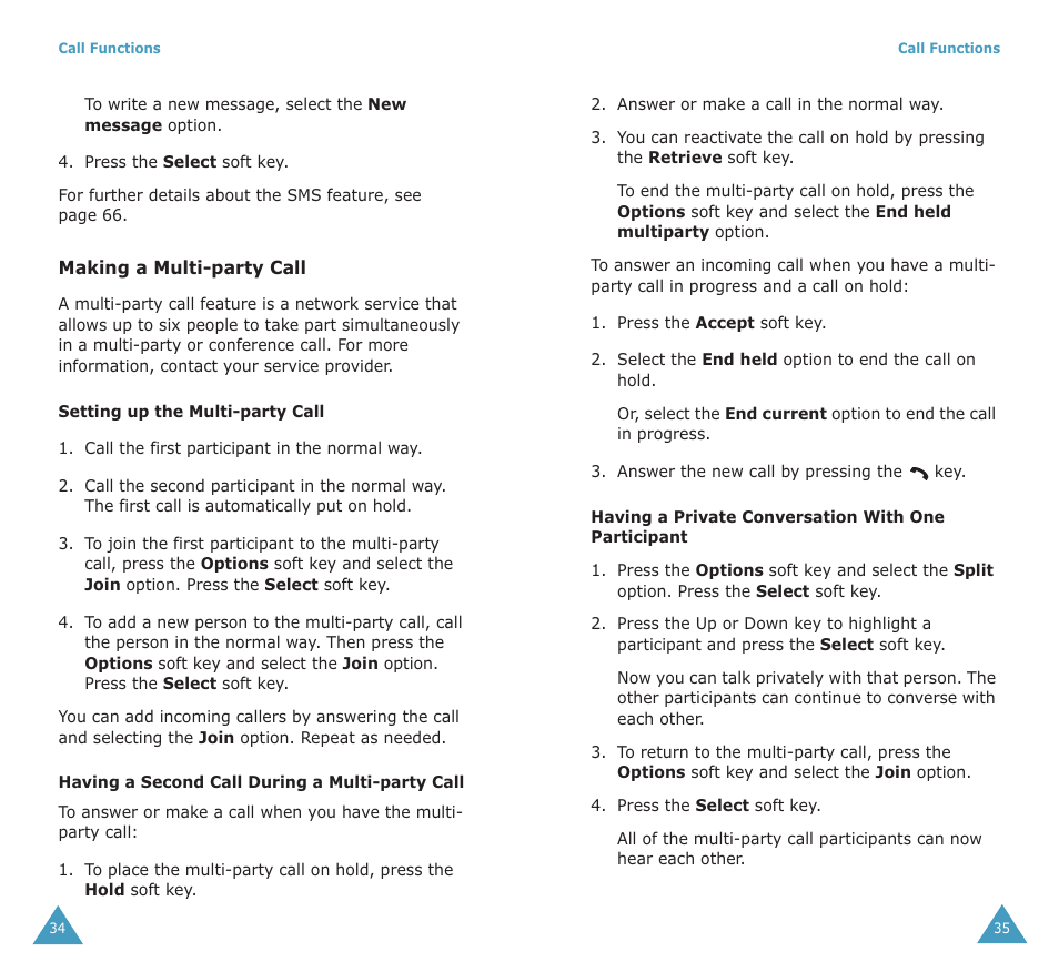 Samsung SGH-X100A User Manual | Page 19 / 87