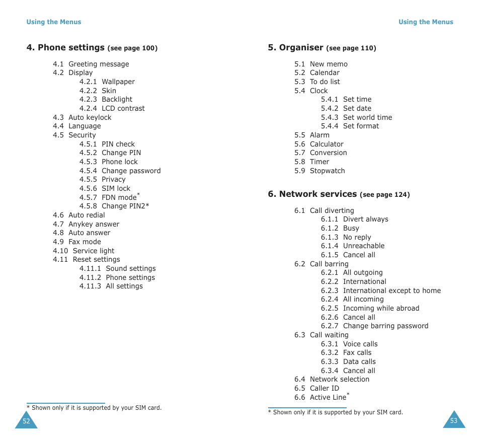 Samsung SGH-X100A User Manual | Page 28 / 87