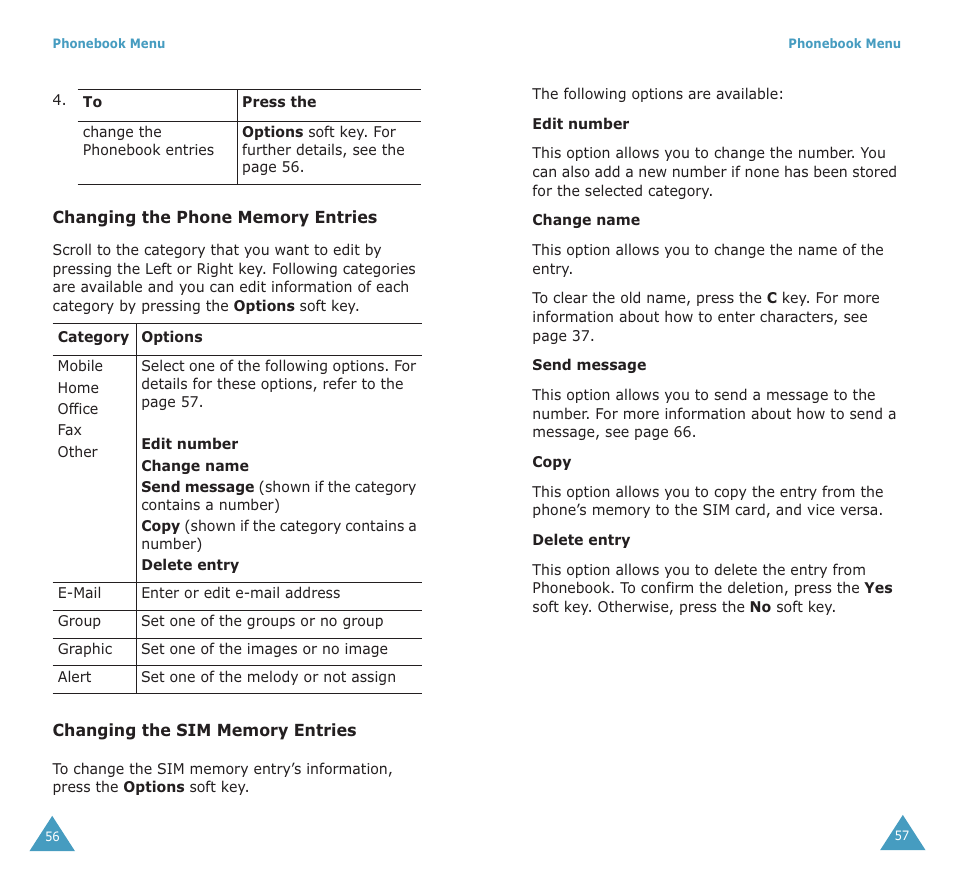 Samsung SGH-X100A User Manual | Page 30 / 87