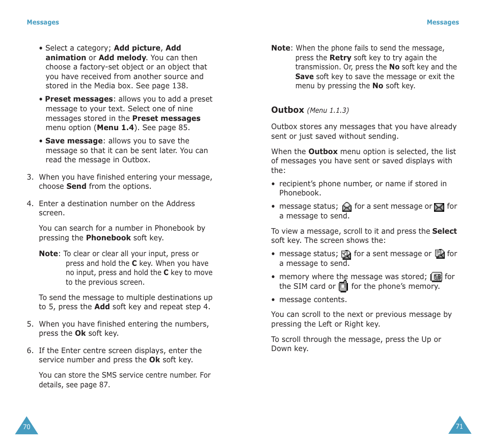 Samsung SGH-X100A User Manual | Page 37 / 87