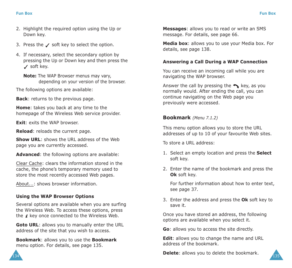 Samsung SGH-X100A User Manual | Page 69 / 87