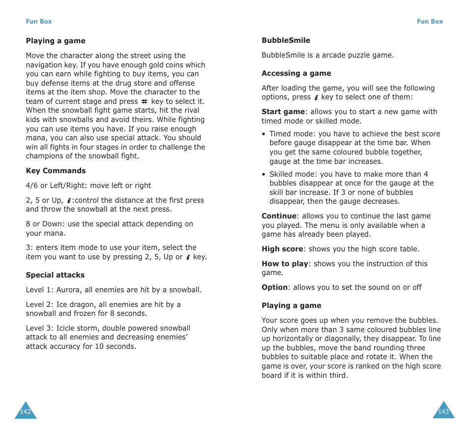 Samsung SGH-X100A User Manual | Page 73 / 87