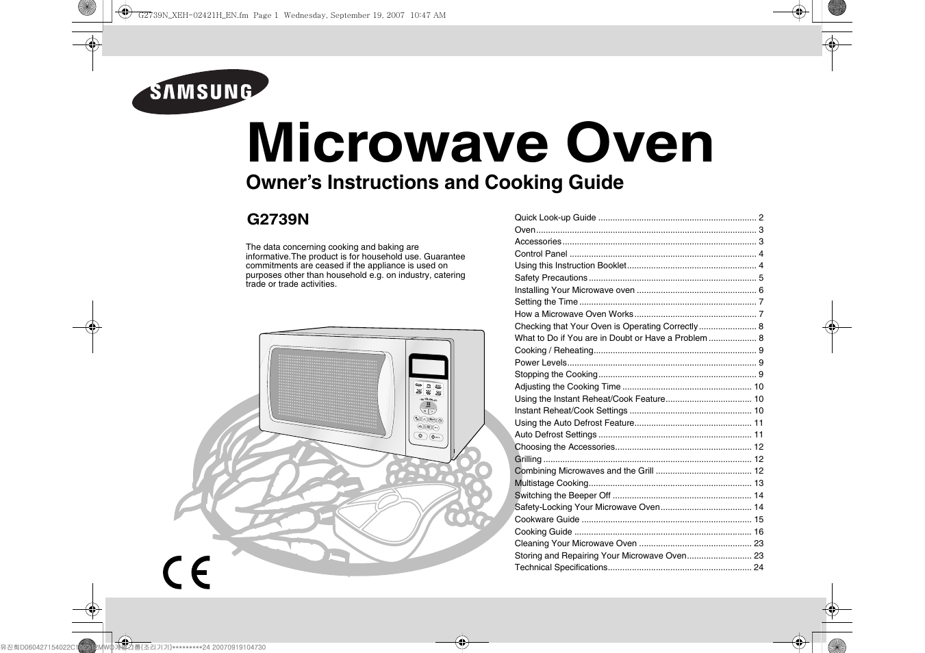 Samsung G2739N User Manual | 24 pages