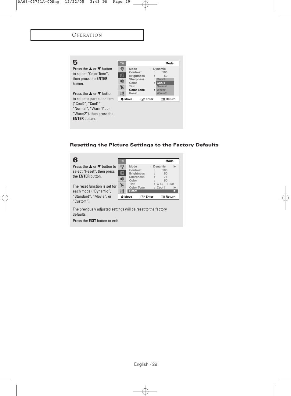 Samsung CL-21Z30 User Manual | Page 29 / 60