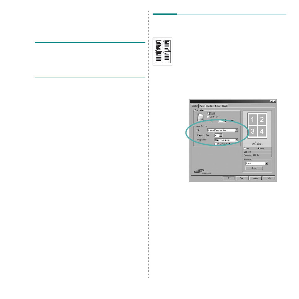 3 advanced printing, Chapter 3, Advanced printing | Samsung ML-3560 Series User Manual | Page 100 / 124