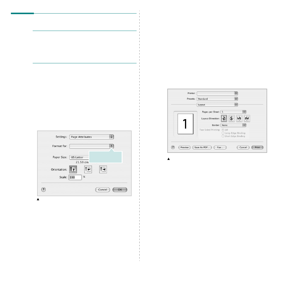 Printing, Printing a document, Changing printer settings | Printing a document changing printer settings | Samsung ML-3560 Series User Manual | Page 119 / 124