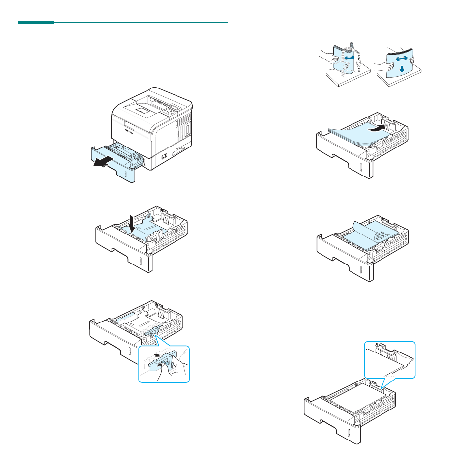 Loading paper | Samsung ML-3560 Series User Manual | Page 17 / 124