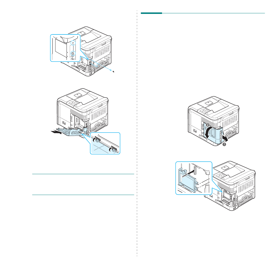 Using the hard disk, Installing the hard disk | Samsung ML-3560 Series User Manual | Page 69 / 124