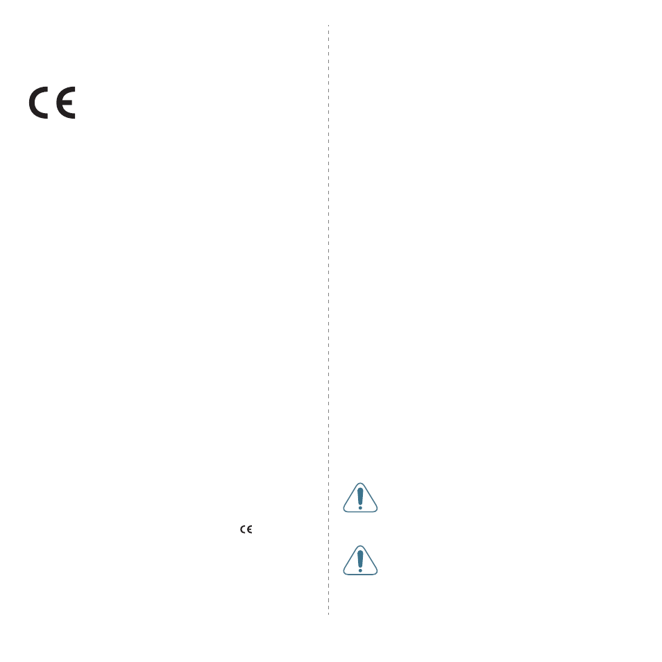 Declaration of conformity (european countries), Regulatory compliance statements | Samsung ML-3560 Series User Manual | Page 9 / 124