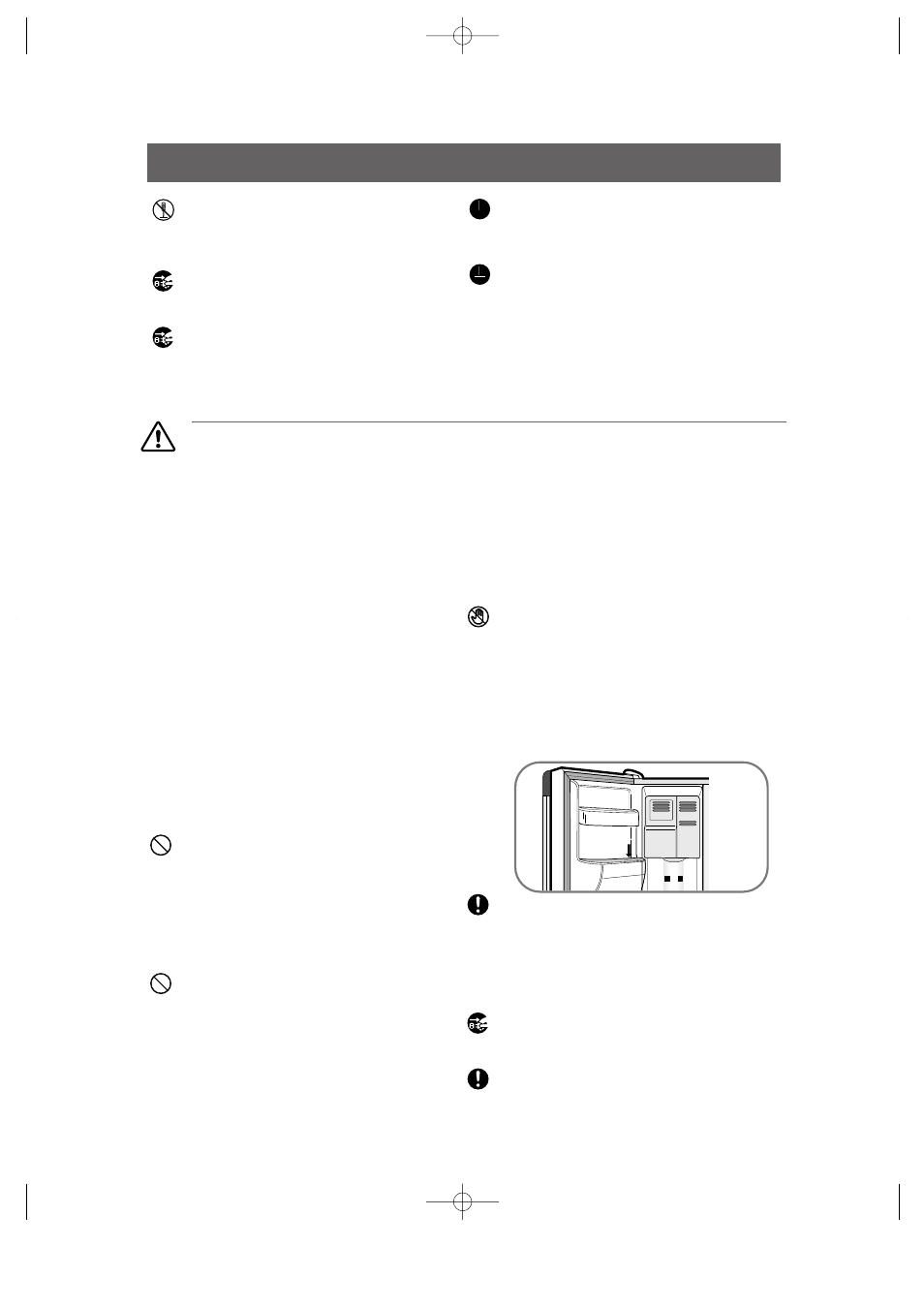 Safety warning signs | Samsung HomePAD RH2777AT User Manual | Page 3 / 61