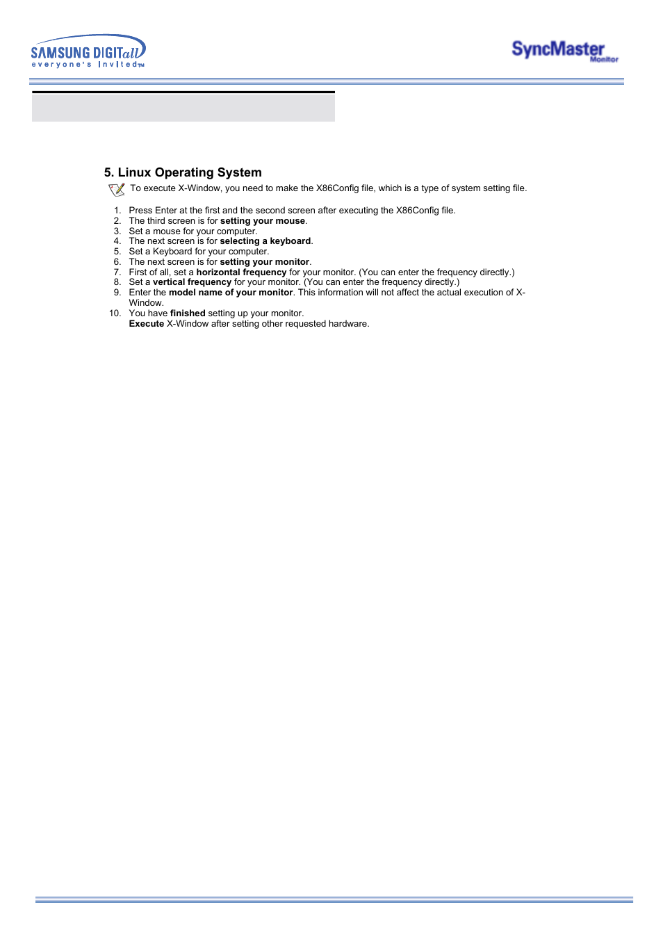 Installing the monitor driver | Samsung 173MP User Manual | Page 26 / 64